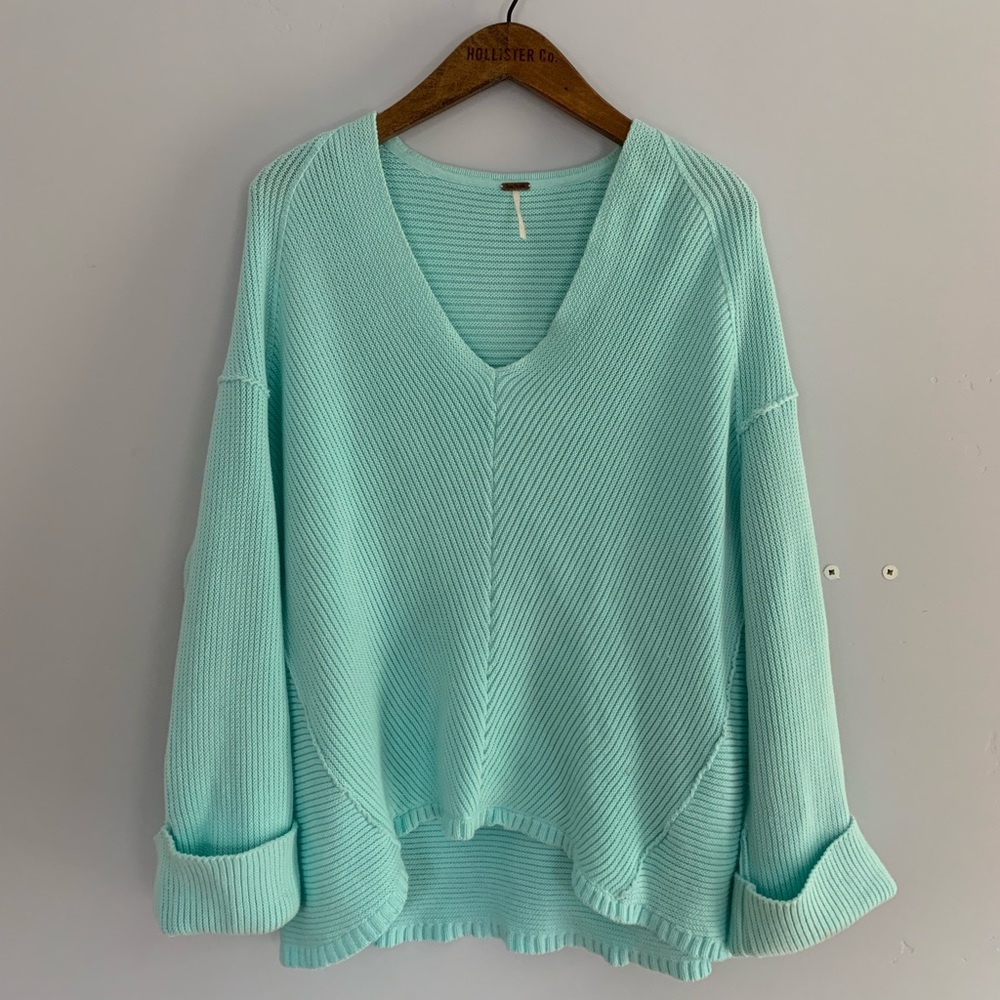 Free People V-Neck Sweater
